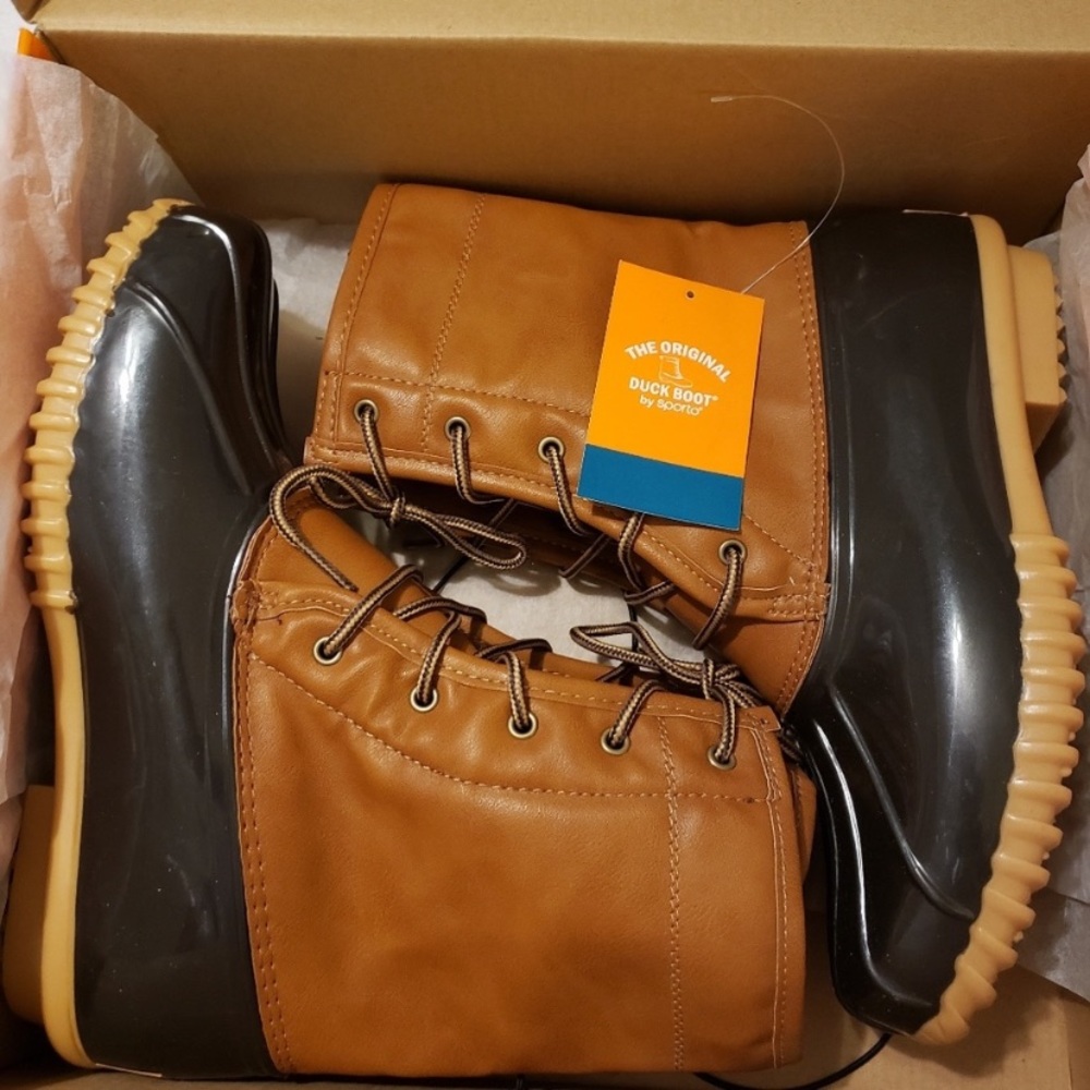 Women’s Duck Boots by Sporto.